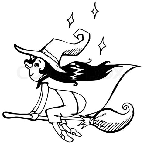 Witch Outline Cliparts Free Download On Clipartmag