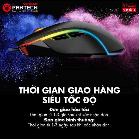 Chuột Gaming Có Dây Fantech X16 Thor Ii 4200dpi Led Rgb 16 8 Triệu Màu Goldenbit