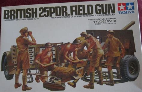 Tamiya 1 35th Scale British 25 Pdr Field Gun Hello World