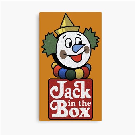 Defunct S Jack In The Box Burger Restaurant Mascot Character And