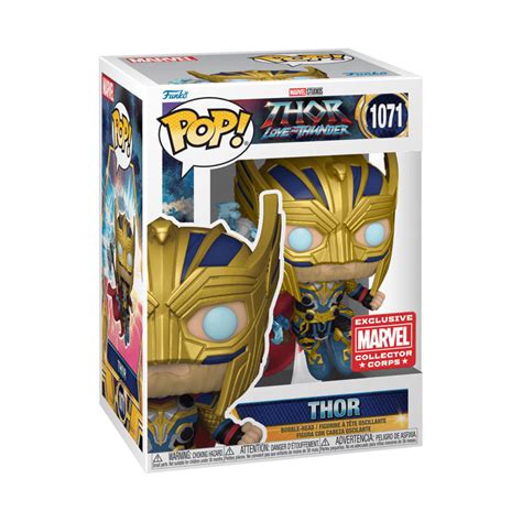 Funko Pop Marvel Thor Love And Thunder Thor Helmeted Limitierte