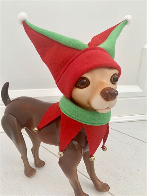 Elf Costume Dog Elf Costume Dog Christmas Costume Pet - Etsy