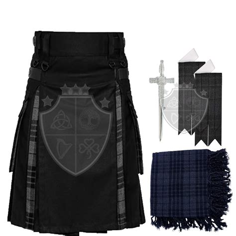 Scottish Hybrid Utility Kilts Scottish Kilts For Men Custom Made