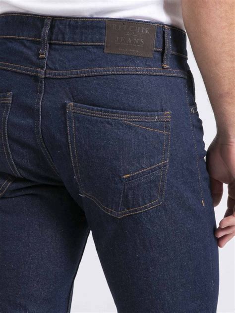 Jean Homme Pas Cher Coupe Droite Ajust Slim Ritchie Jeans