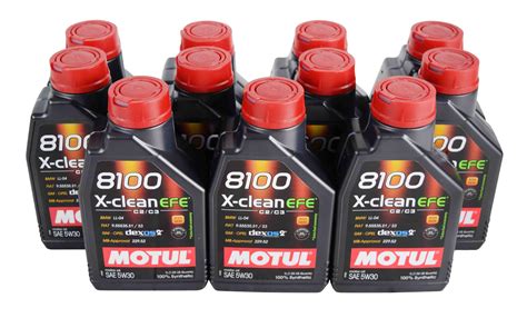 Motul X Clean Efe Synthetic Sae W Motor Oil W Liter