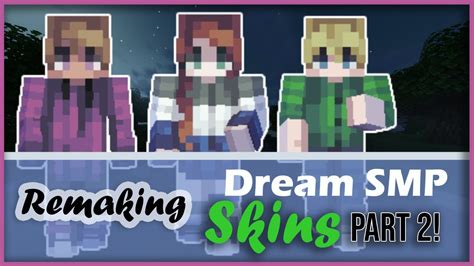 Remaking Dream Smp Skins Part 2 Speedpaint Youtube