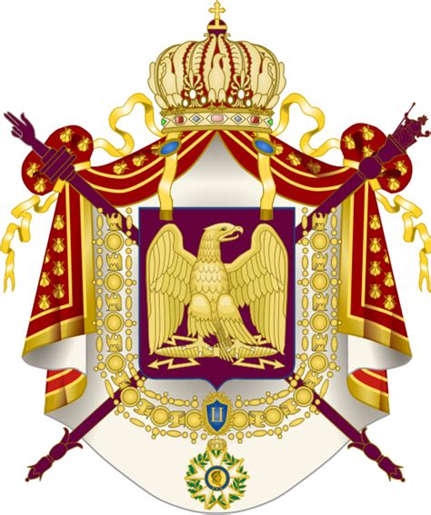 Download French Imperial Coat Of Arms - ClipartKey