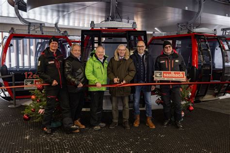 Saalbach Hinterglemm neue 12er NORD Bahn ist eröffnet