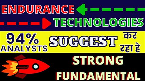 Endurance Technologies Share Latest News Endurance Stock Analysis