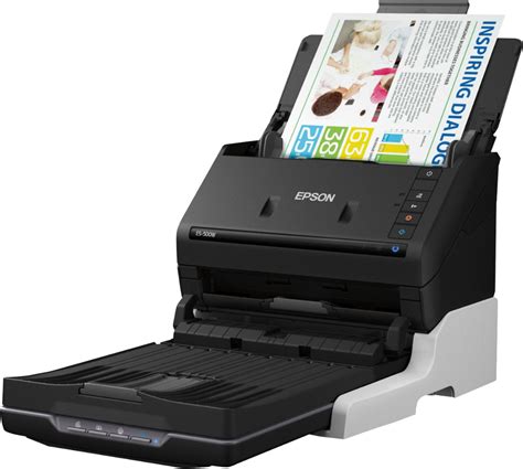 Best Buy: Epson WorkForce ES-500W Wireless Document Scanner Black ...