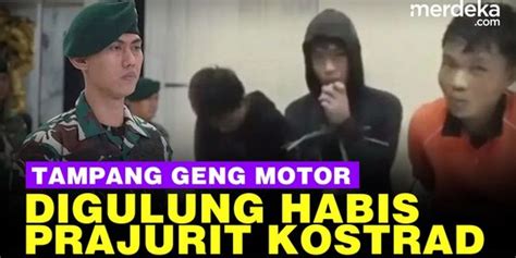 Video Keberanian Prajurit Kostrad Tni Ad Gulung Anggota Geng Motor