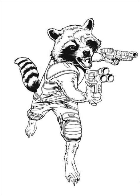 Kids N 40 Coloring Pages Of Guardians Of The Galaxy