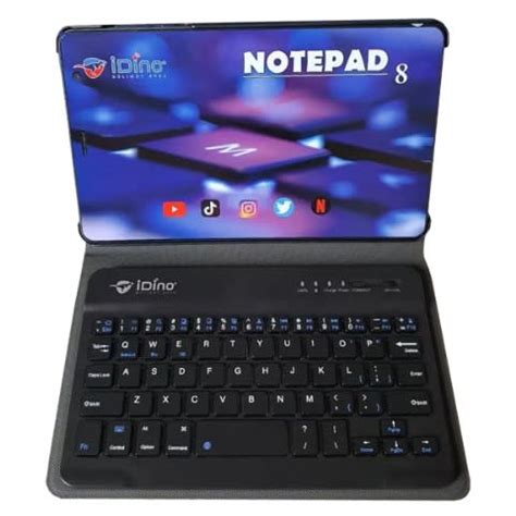 Idino Notepad G Tablet With Keyboard Hd Gb Rom Gb Ram