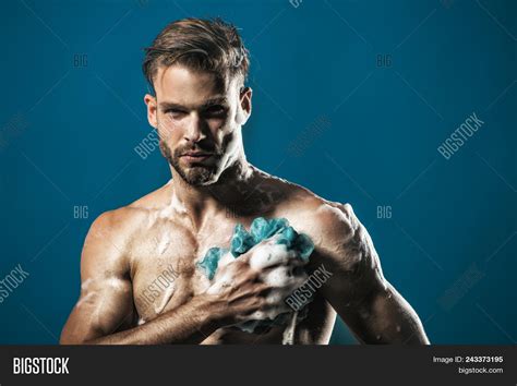 Muscle Soapy Sexy Image Photo Free Trial Bigstock