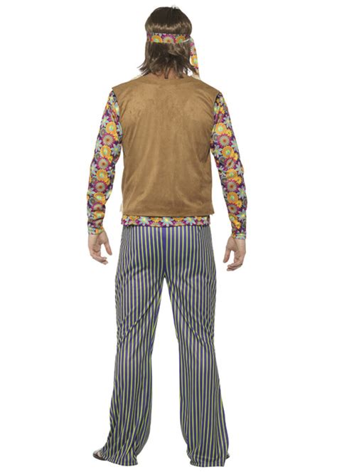 Mens 1960s Hippie Singer Costume