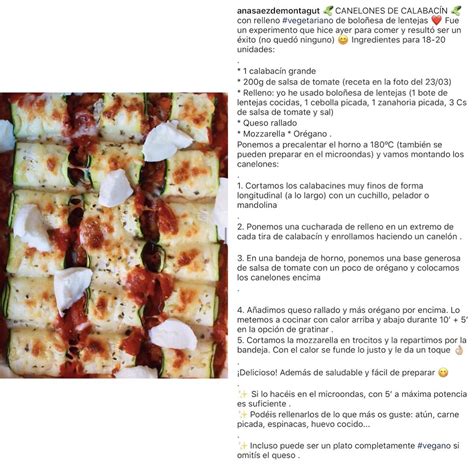 Receta De Canelones De Calabac N Por Anasaezdemontagut Canelones De