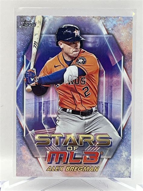 Topps Series Baseball Insert Stars Of Mlb Card Smlb Alex