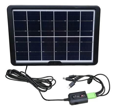 Cargador Panel Solar Cclamp Cl Wp Multifuncional Tienda Oi