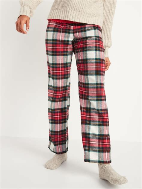 Patterned Flannel Pajama Pants Best Holiday Pajama Bottoms At Old