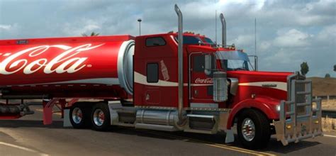 Coca Cola Truck Skin Pack Ats Mods