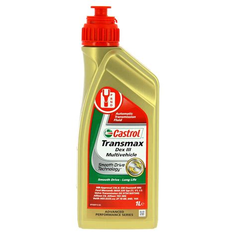 Huile de Boîte Auto Castrol Transmax Dex III Multivehicle 1L