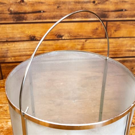 Stainless Steel Mesh Basket Biab 35 Litre Mash Basket For Brewing