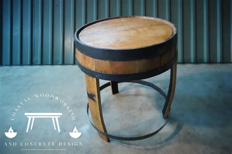 Whiskey Barrel Coffee Table - Etsy