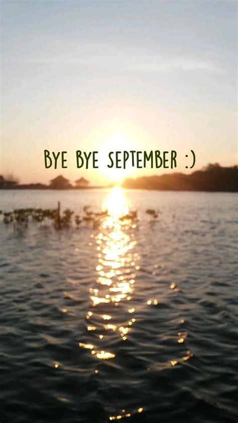 Bye bye September :) | Bye bye, September, Lockscreen screenshot