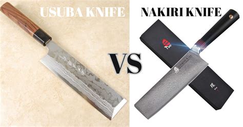 Usuba Vs Nakiri Knives Which One Is Better