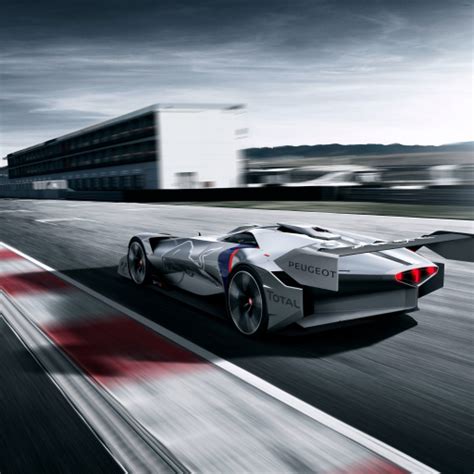 X Peugeot L R Hybrid Vision Rear Gran Turismo X