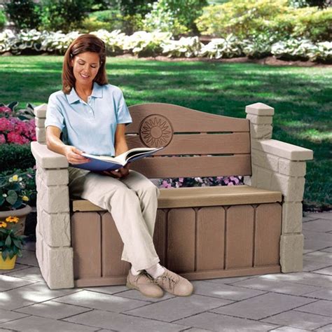 Outdoor Storage Bench | Outdoor Furniture | Step2