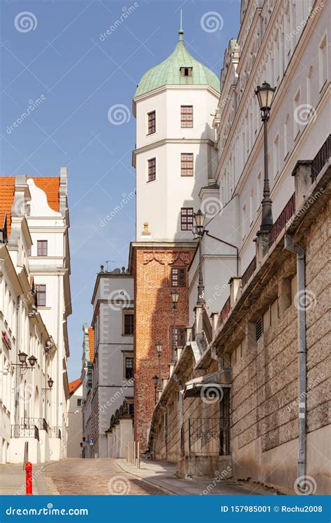 Szczecin. Historical Architecture of the Castle Stock Image - Image of ...