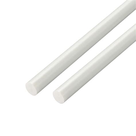 Frp Fiberglass Round Rod 7mm Dia 50cm Length White Engineering Round