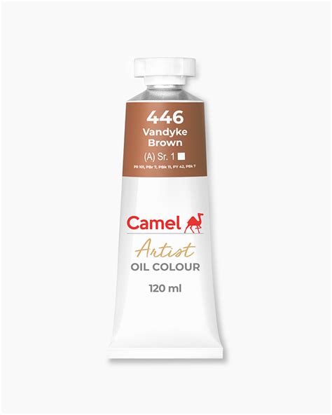 Buy Camel Artist Oil Colours Individual Tube Of Vandyke Brown In 120 Ml