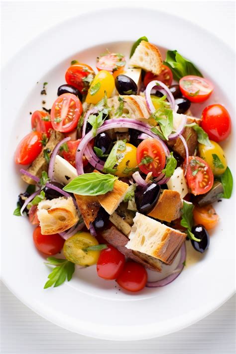 Sicilian Tomato And Bread Salad Panzanella Siciliana Cooking