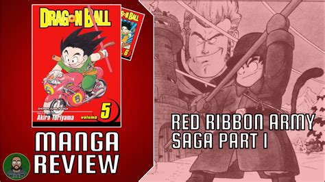 Manga Review Dragon Ball Red Ribbon Army Arc Youtube