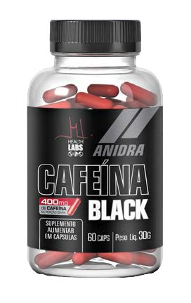 Cafeína Anidra 120 Cápsulas Health Labs