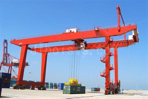 Fem Standard Rtg Rmg Container Gantry Cranes Manufacturer Dafang Crane