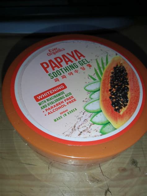 Ever Organics Papaya Soothing Gel Beauty And Personal Care Face Face