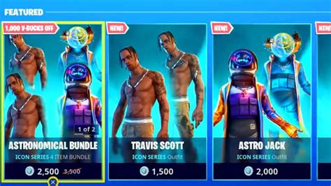 Travis Scott Zurück Im Item Shop Fortnite Travis Scott Skin Bundle