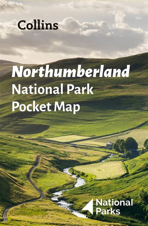 Wegenkaart Landkaart National Park Pocket Map Northumberland