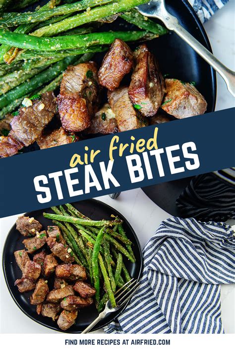 Easy Air Fryer Steak Bites Airfried