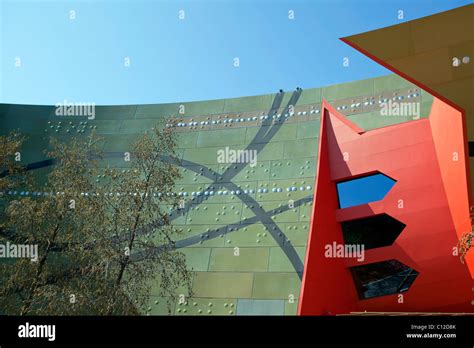 Architecture of the Australian Museum, Canberra Stock Photo - Alamy