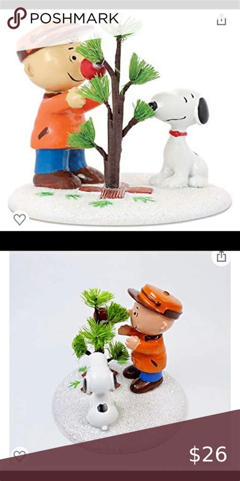 Department 56 Peanuts Charlie Brown And Snoopy The Perfect Tree Figurine Peanuts Charlie Brown