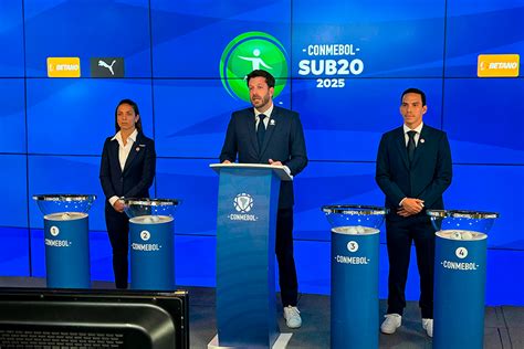 Conheça os grupos da CONMEBOL Sub 20 2025 CONMEBOL