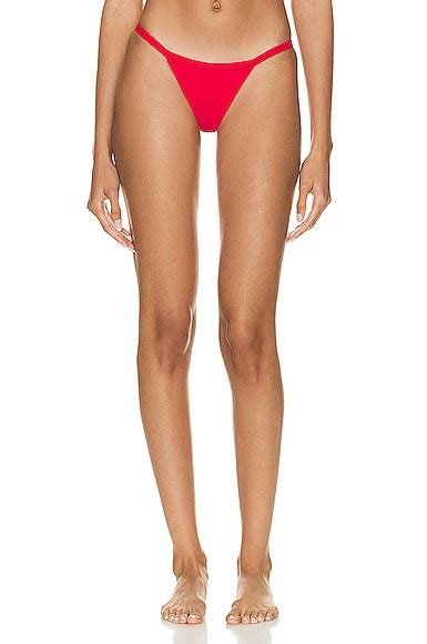 Matteau Petite Bikini Brief In Rosso FWRD