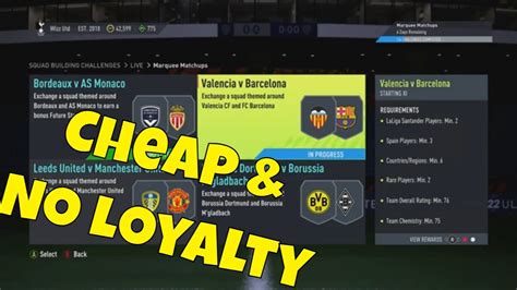 Fut Sbc Valencia V Barcelona Marquee Matchups Cheap No