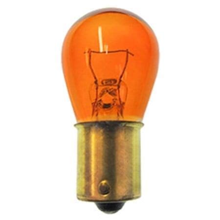 1156 Single Contact Amber Miniature Light Bulb