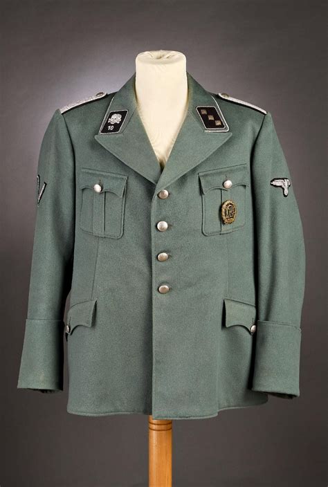 Schutzstaffel Ss Allgemeine Ss Uniform Eines Untersturmführers