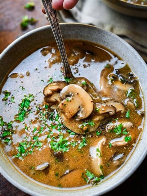 Vegan Cream Of Mushroom Soup Crowded Kitchen